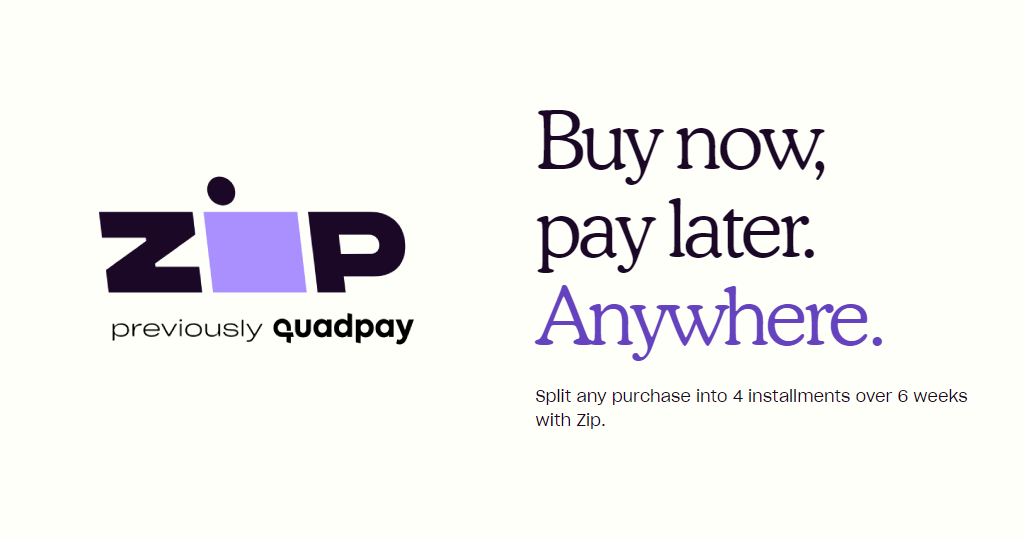 Zip Payments Buy Now Pay Later Anywhere 