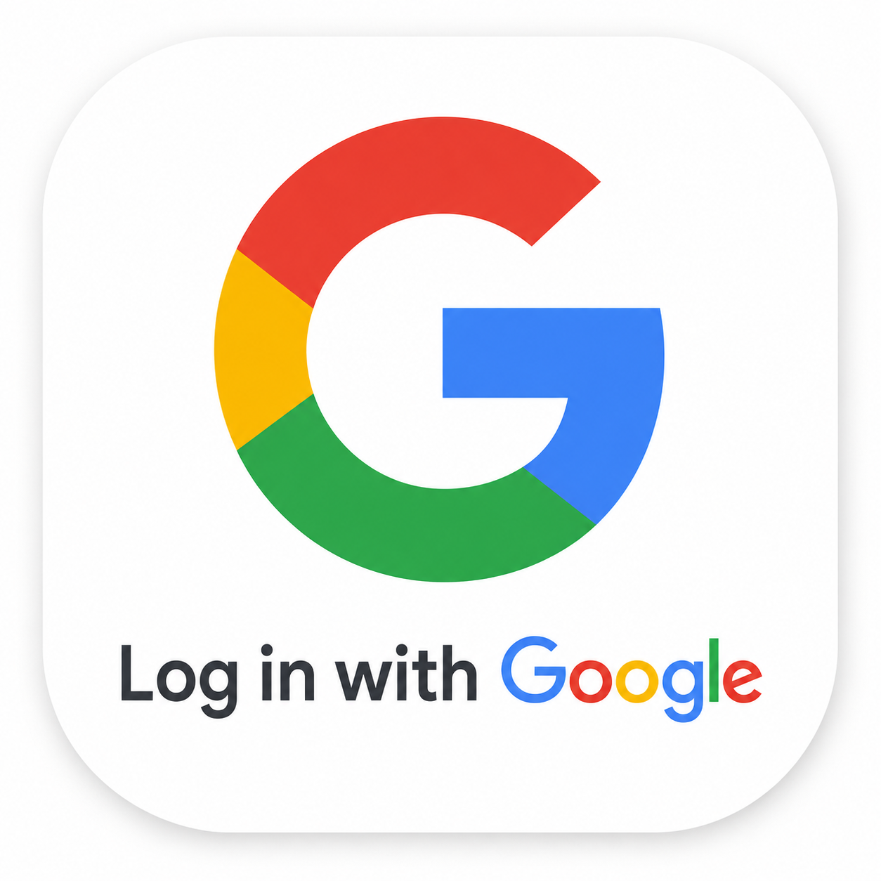 Login With Google logo