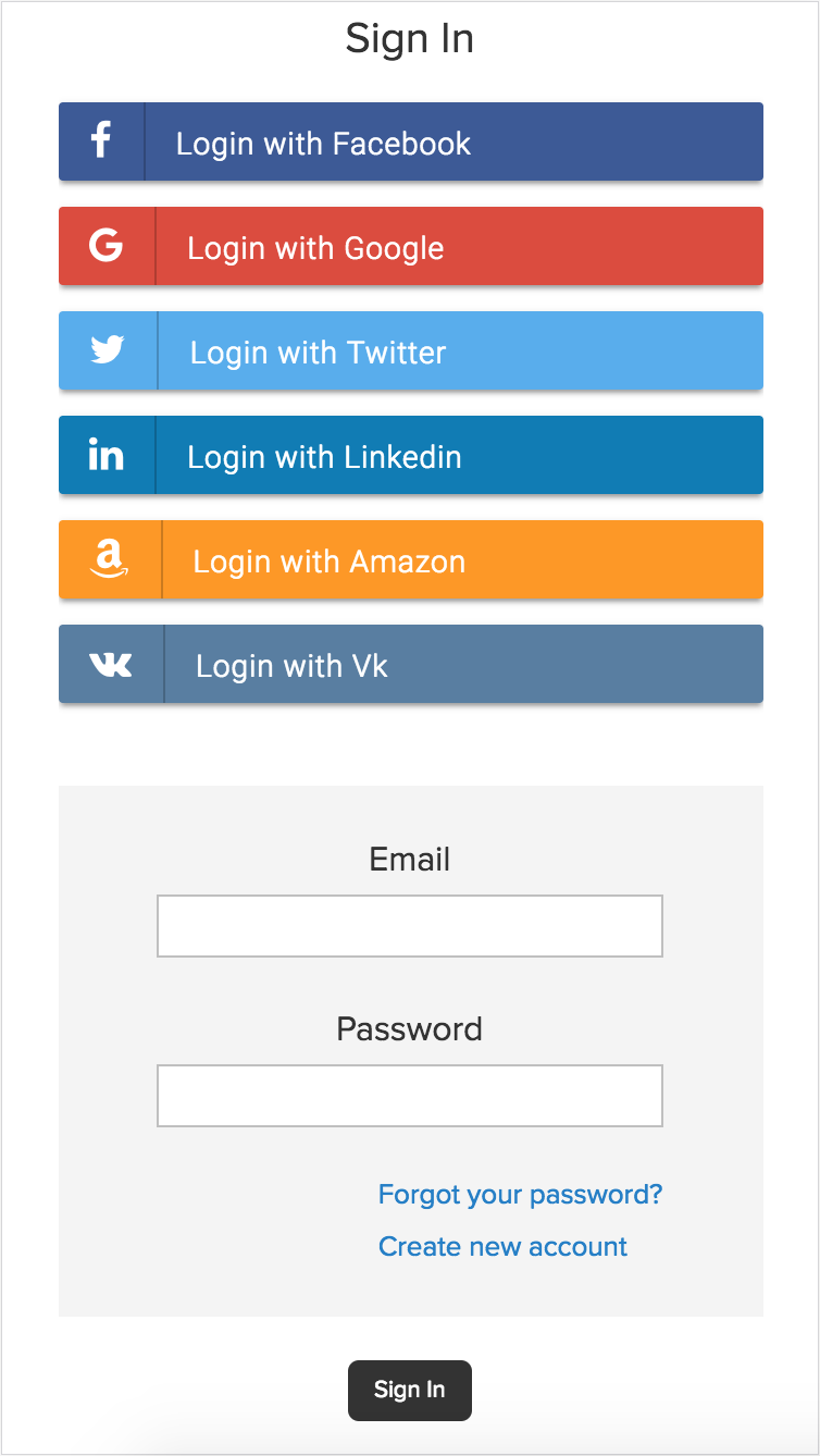 Facebook (Social Login)